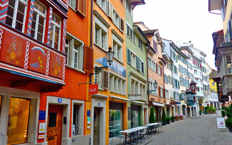 The Old town Zurich 